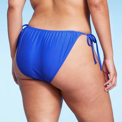 Women's Side-Tie Adjustable Coverage Bikini Bottom - Wild Fable⢠- Image 4