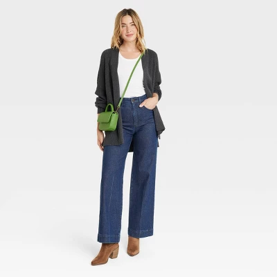 Women's High-Rise Wide Leg Jeans - Universal Thread⢠- Image 2