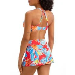 Sunsets Women's Tiger Lily Sporty Skirted Bikini Bottom - 40B-TIGLI