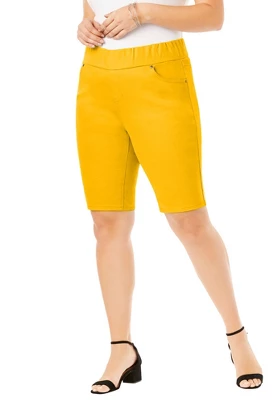 Jessica London Women’s Plus Size Comfort Waist Short - Image 3