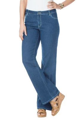 Jessica London Women’s Plus Size True Fit Bootcut Jeans - Image 4