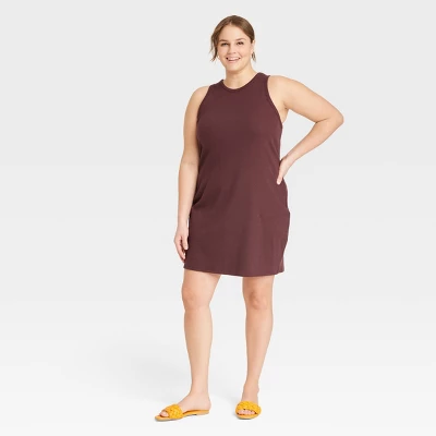 Women's Rib Racer Shift Dress - A New Day™ - Image 8