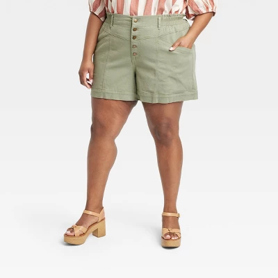 Women's High-Rise Relaxed Fit Traveling Shorts - Knox Rose™ - Image 4