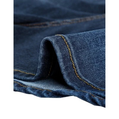 Agnes Orinda Women's Denim Plus Size High Waist With Pockets Stretchy Jean Shorts - Image 5