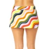 Anne Cole - Women's Striped Banded Side Skirted Swim Bottom