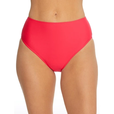 Sunsets Women's Geranium High Road Bikini Bottom - 30B-GERAN - Image 2