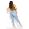 Women's Plus Size Harley Lover Skinny Jean - Sky | CITY CHIC