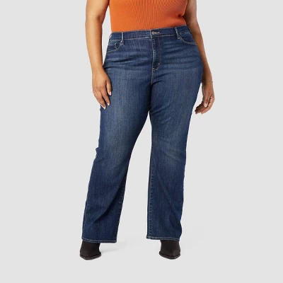 DENIZEN® From Levi's® Women's Plus Size Mid-Rise Bootcut Jeans - Image 4