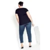 Women's Plus Size Butter Denim Pull On Jean Mid Wash - Petite | AVENUE