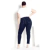 Women's Plus Size Butter Denim Skinny Jean Dark Wash - Tall | AVENUE