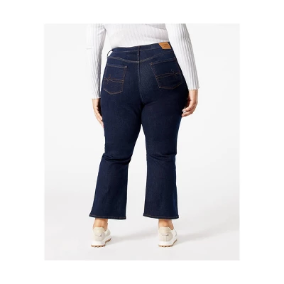 DENIZEN® From Levi's® Women's Ultra-High Rise Sculpting Cropped Flare Jeans - Image 2