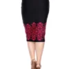 Women's Plus Size Pencil Skirt - White Mark