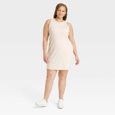 Women's Rib Racer Shift Dress - A New Day™ - Image 7