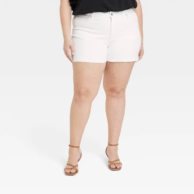 Women's High-Rise Denim Shorts - Ava & Viv™ - Image 5