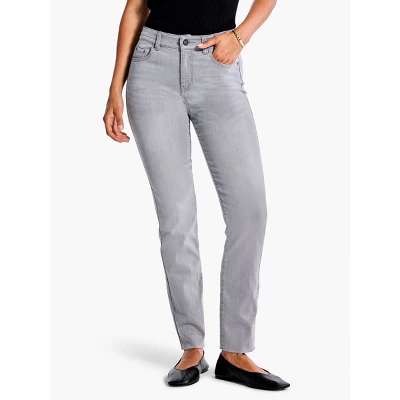 NIC + ZOE 26" Mid Rise Straight Ankle Jeans