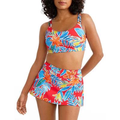 Sunsets Women's Tiger Lily Sporty Skirted Bikini Bottom - 40B-TIGLI - Image 2