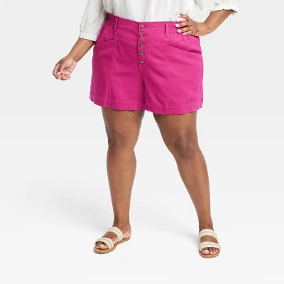 Women's High-Rise Relaxed Fit Traveling Shorts - Knox Rose™ - Image 3