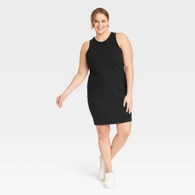 Women's Rib Racer Shift Dress - A New Day™ - Image 5