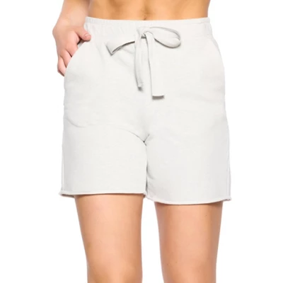 Felina Women's Organic French Terry High Waisted Bermuda Short - Image 3