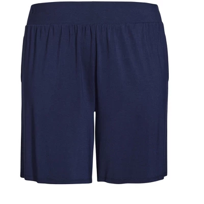 Women's Plus Size Alisha Knit Short - Navy | AVENUE - Image 2